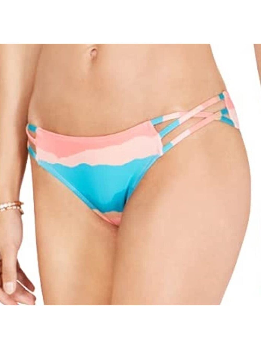 Nwt Sundazed Jade Stunner Strappy Swim Bikini Bottom